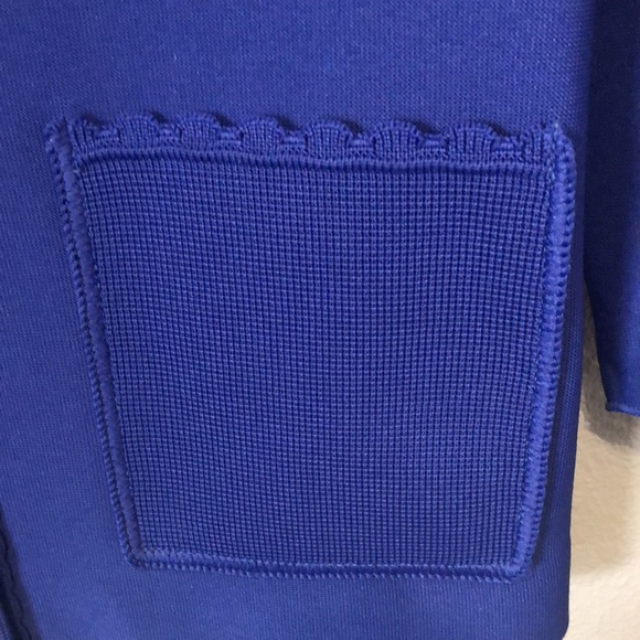 Vintage Hedy Knits jacket Women's s Small blue button front sweater grandma EUC - Picture 4 of 13